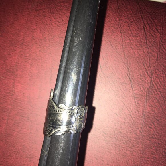 Stainless steel spoon ring size 6 - Picture 5 of 8